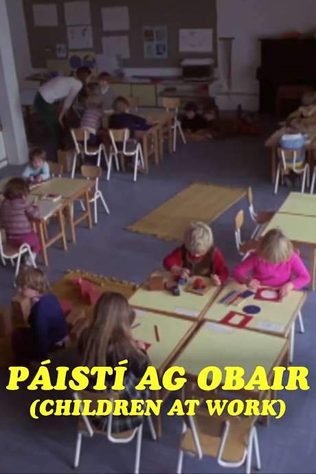 Set in the 1970s, the film shows children learning through play in Irish Montessori schools, with a voice‑over that explains the Montessori method while a jaunty jazz flute scores the scenes. It follows three institutions—Tigh na nÓg in Blessington, St Kieran’s School in Bray, and The Children’s House in Stillorgan—and was nominated for the Academy Award for Best Documentary Short in 1974.